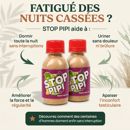 STOP PIPI – La solution naturelle pour retrouver un confort urinaire normal, jour et nuit