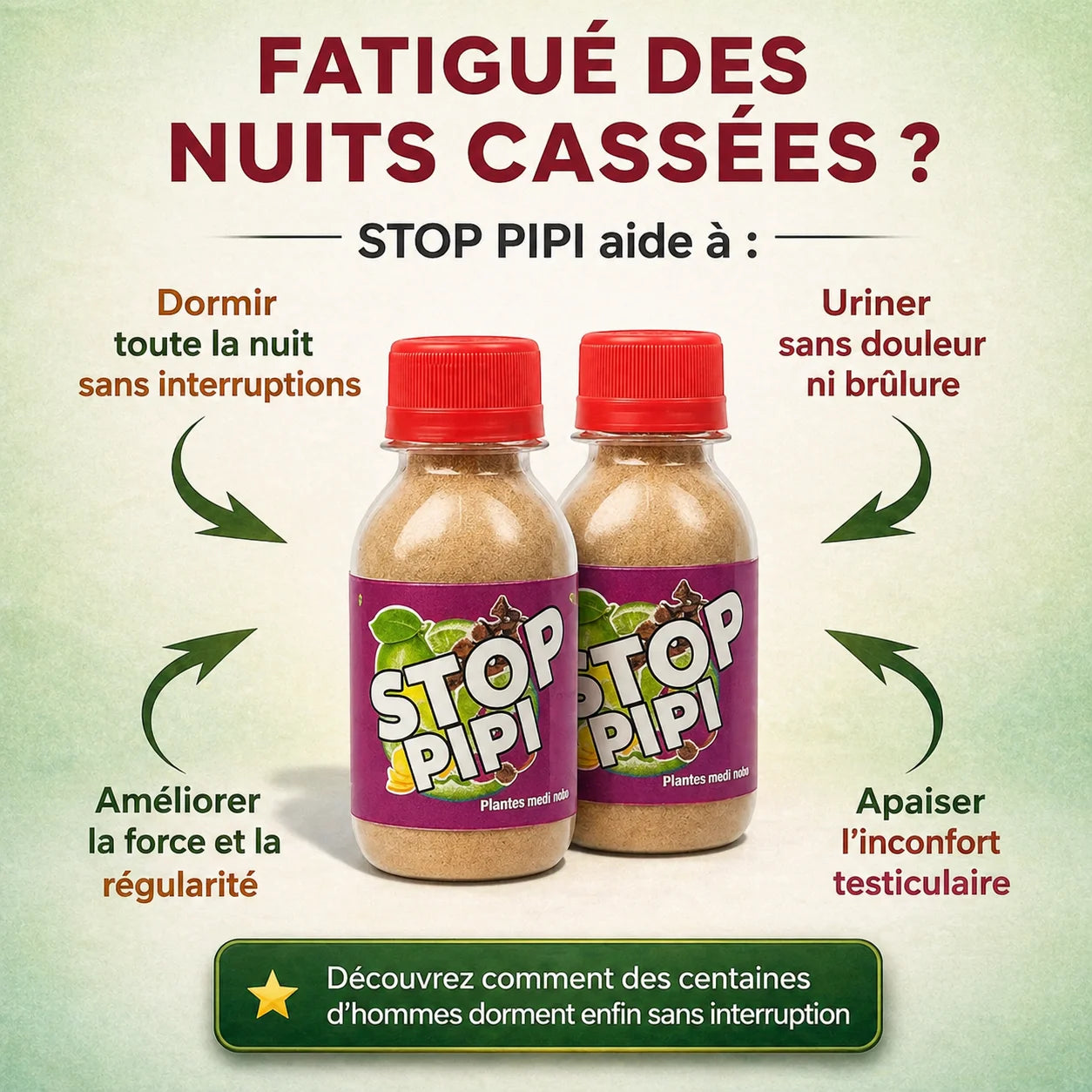 STOP PIPI – La solution naturelle pour retrouver un confort urinaire normal, jour et nuit