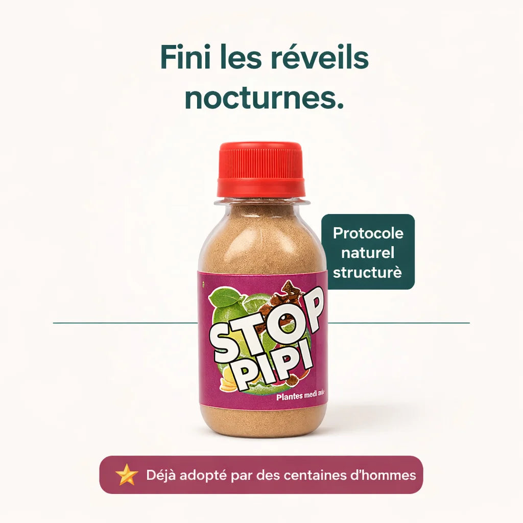 STOP PIPI – La solution naturelle pour retrouver un confort urinaire normal, jour et nuit