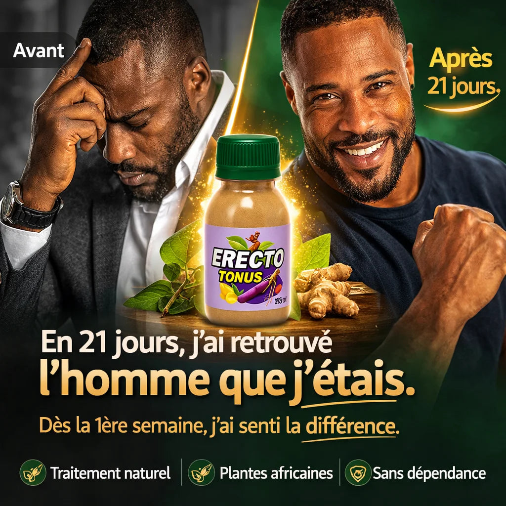 ERECTO TONUS – Retrouver des Érections Fortes et Durables sans dépendance