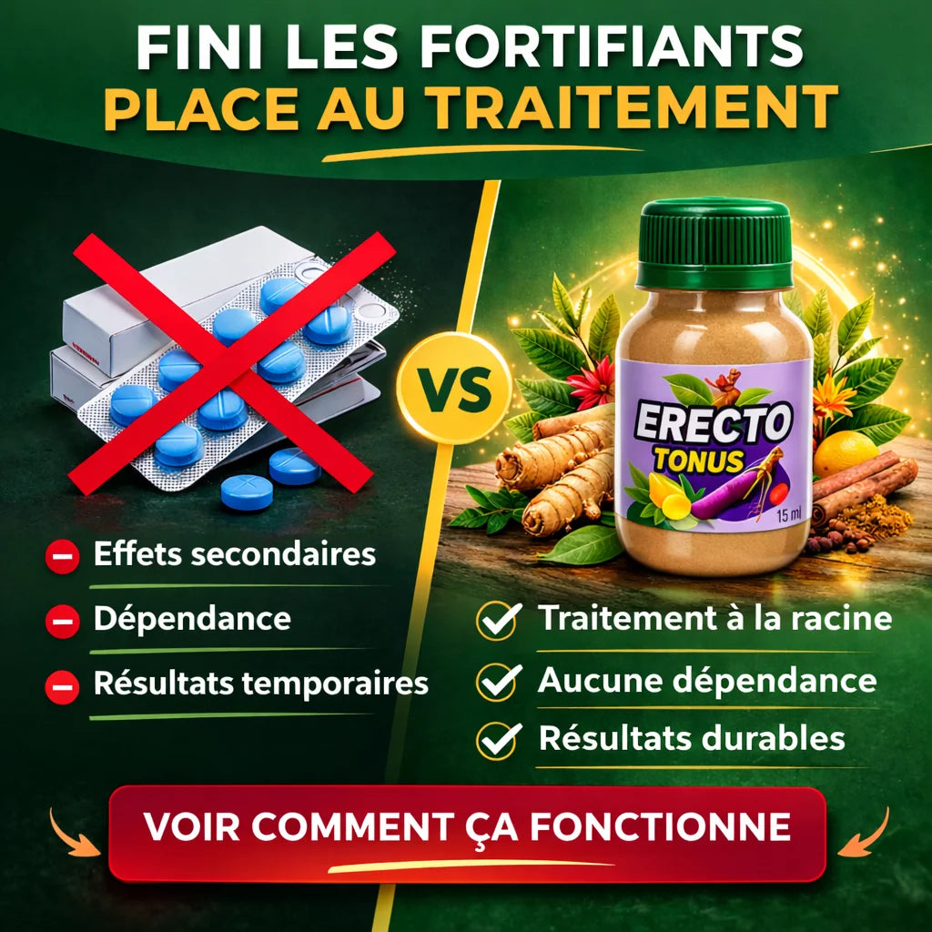 ERECTO TONUS – Retrouver des Érections Fortes et Durables sans dépendance