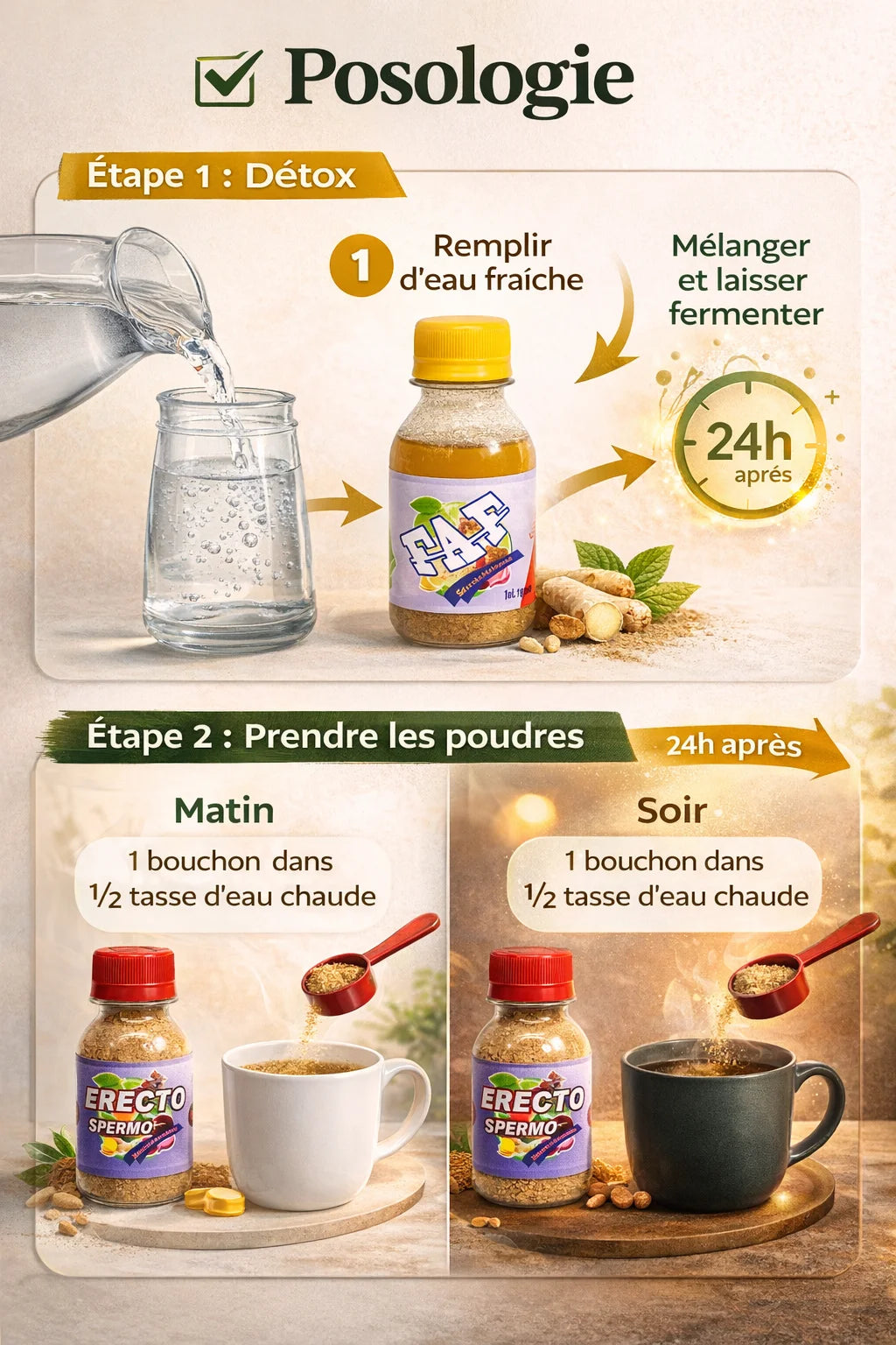 ERECTO SPERMO – Renforcez votre fertilité masculine naturellement