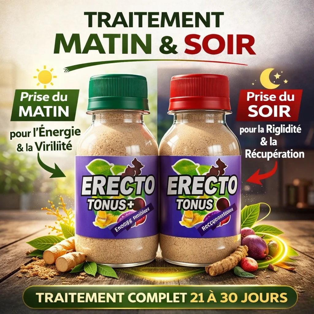 ERECTO TONUS – Retrouver des Érections Fortes et Durables sans dépendance